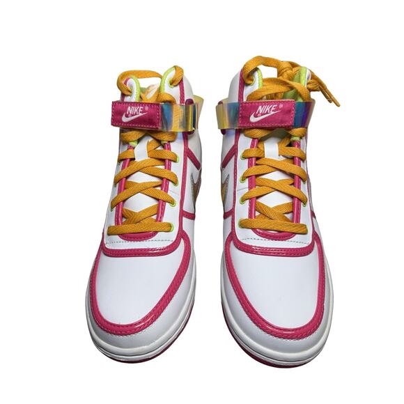 Nike Vandal High GS 317038-162 Size 5Y / Wmns 7– White/Pink, Replacement Box - Picture 1 of 9